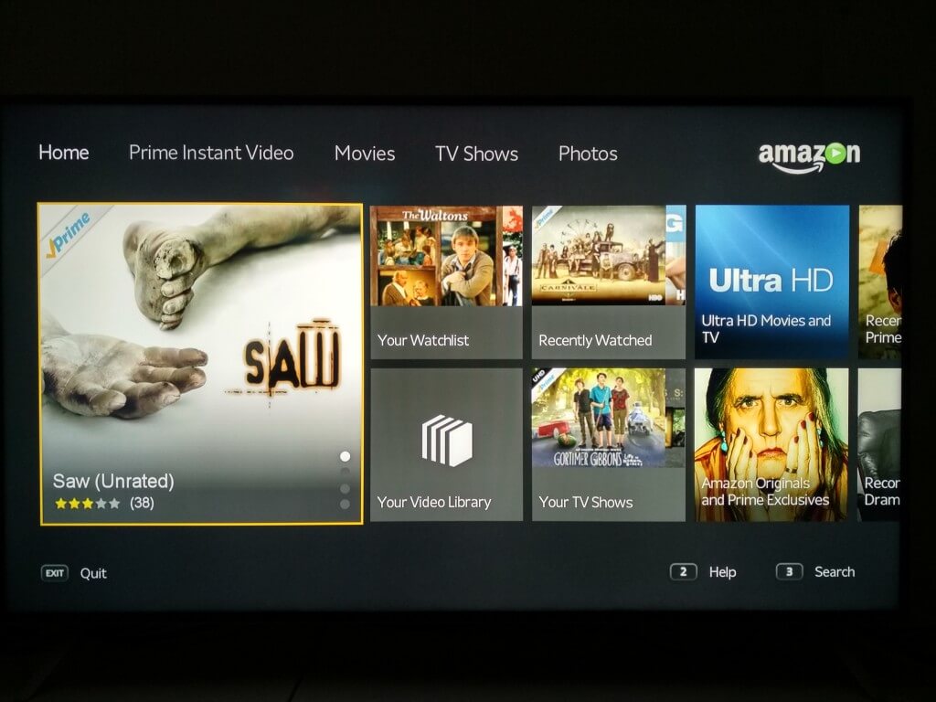 Amazon Prime on VIZIO TV
