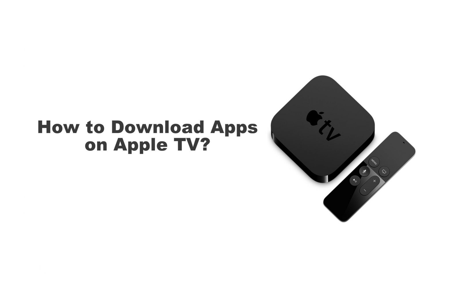 Download apps on Apple TV