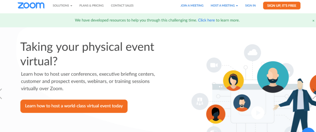 Sign up or Login - Zoom Meetings on Roku