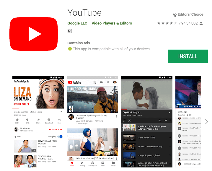 Install YouTube - Watch YouTube Videos on MI Box