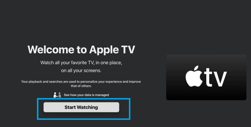 Login to Apple TV on Firestick