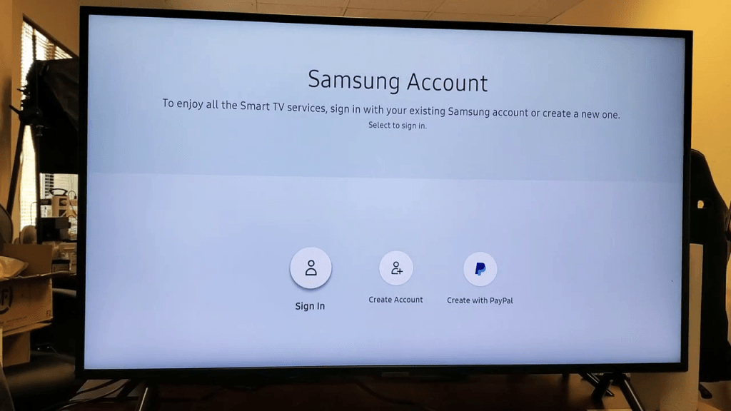 NFL Game Pass on Samsung TV