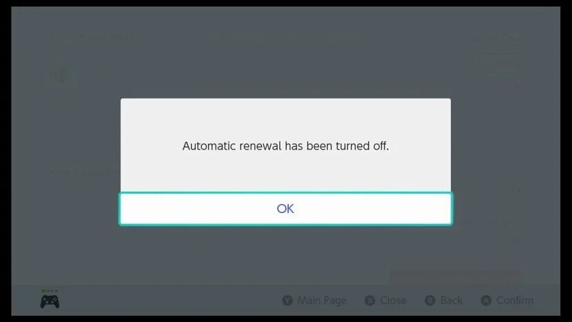 Cancel Nintendo Online