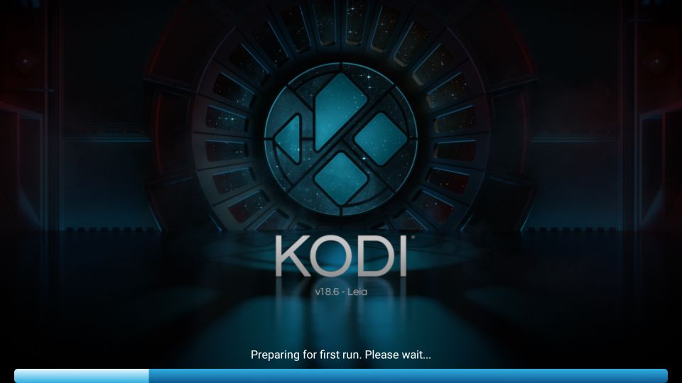 Preparing for Startup - Kodi on Nvidia Shield