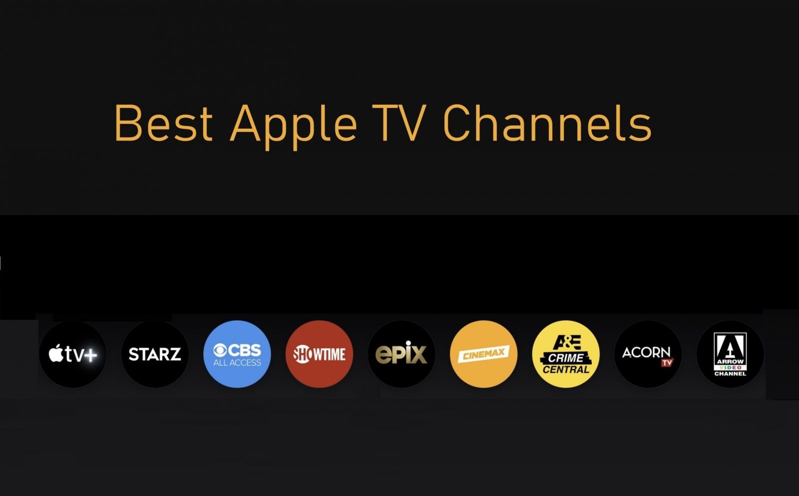 Best Apple TV Channels