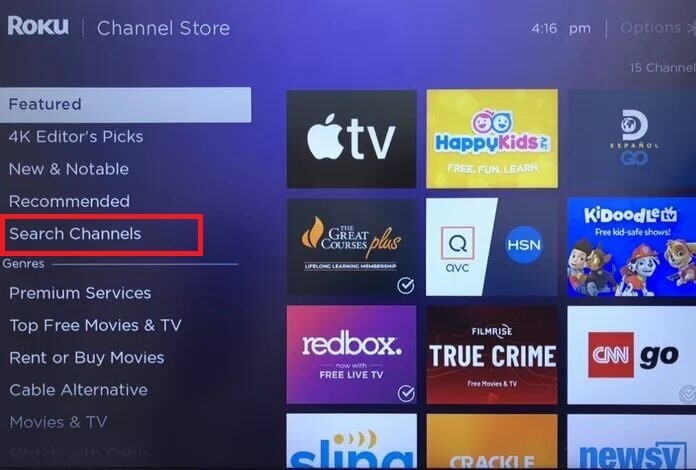 Hulu on Sharp TV