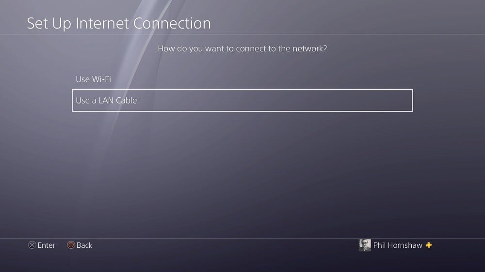 Use LAN - VPN On PlayStation