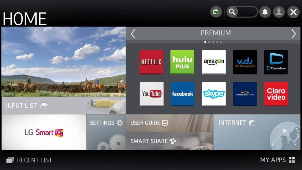 YouTube TV on LG Smart TV
