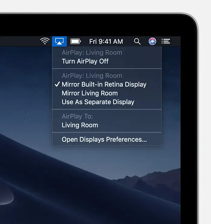 click AirPlay to mirror Facebook Videos on Apple TV