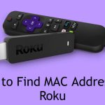 MAC Address on Roku