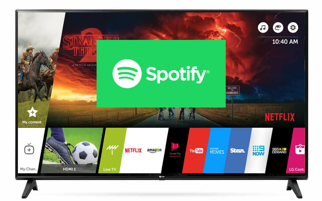 Spotify on LG Smart TV