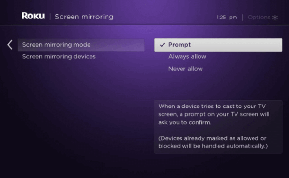 Select the prompt to access SoundCloud on Roku