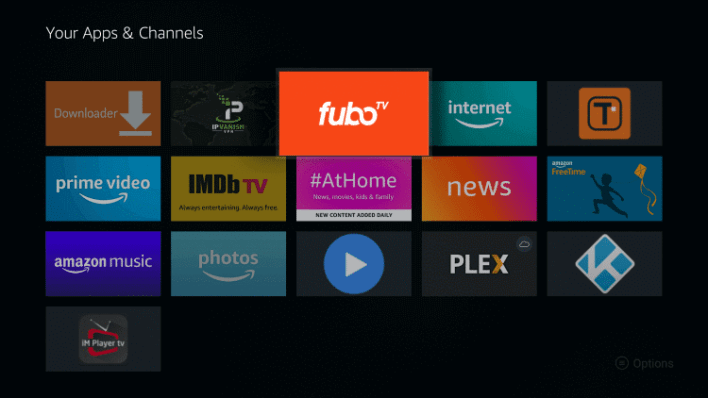 select apps section