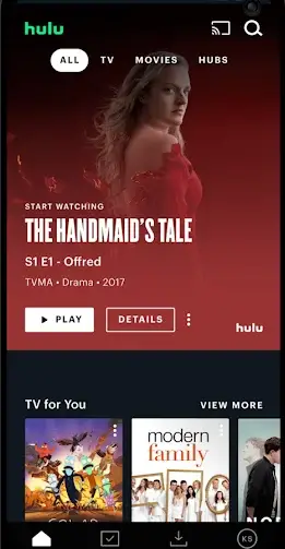 Hulu on Hisense Smart TV