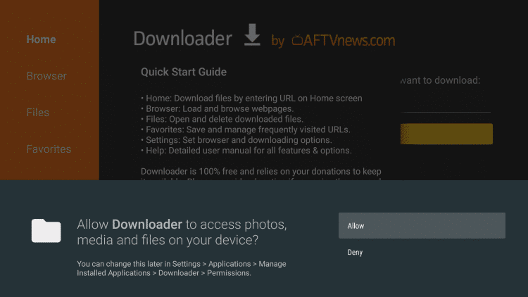 Install Downloader on Firestick