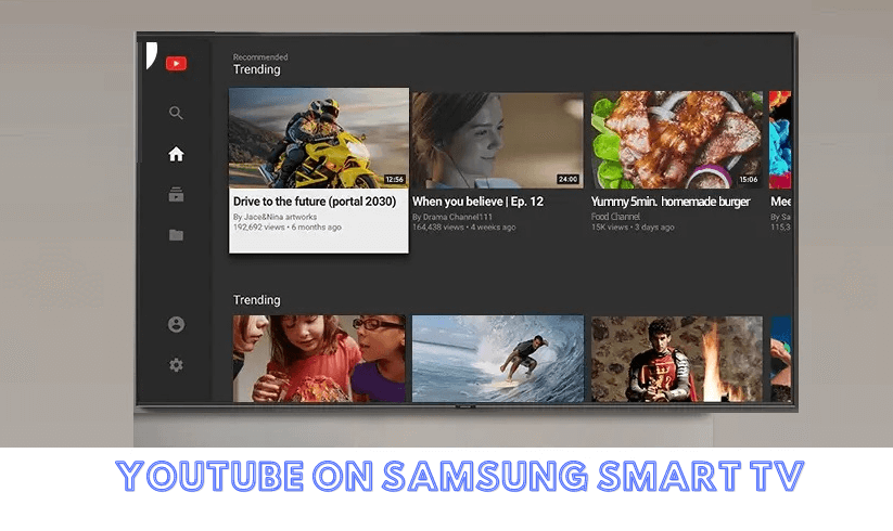 YouTube on Samsung Smart TV