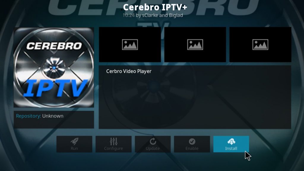 Cerebro IPTV On Firestick