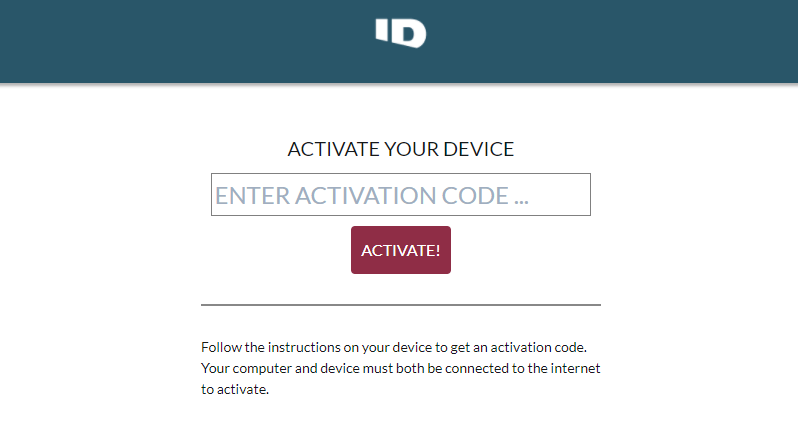 Activate ID