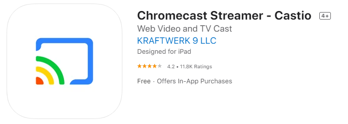 Chromecast Streamer 