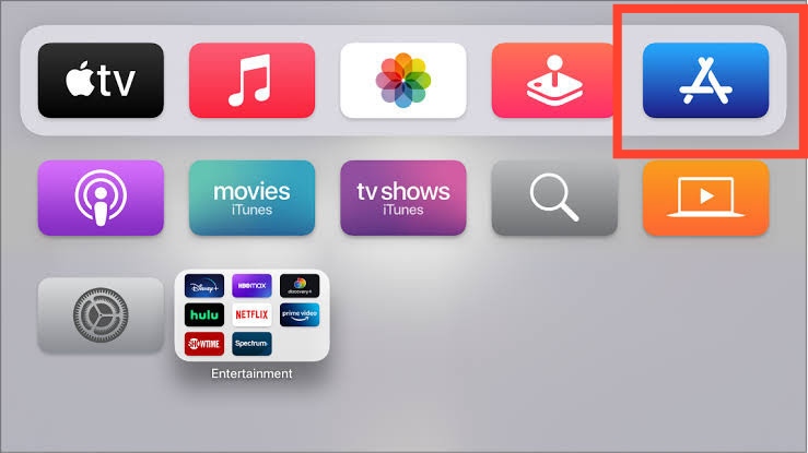 Click App store- DIY Network on Apple TV