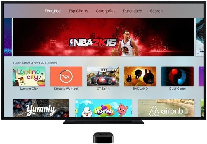 Apple TV App Store 