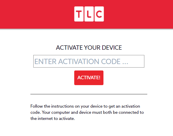 Activate TLC on Google TV