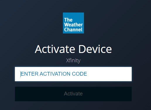 Activate The Weather Channel on Google TV