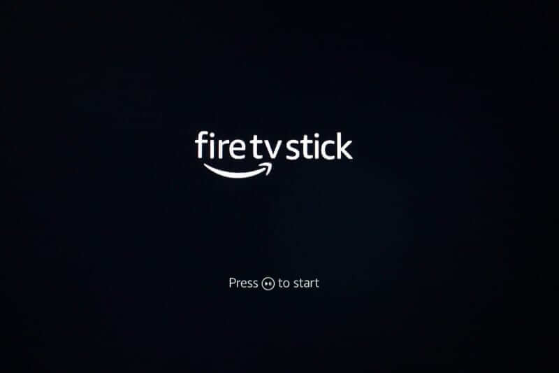 Press the Play/Pause button to set up Firestick