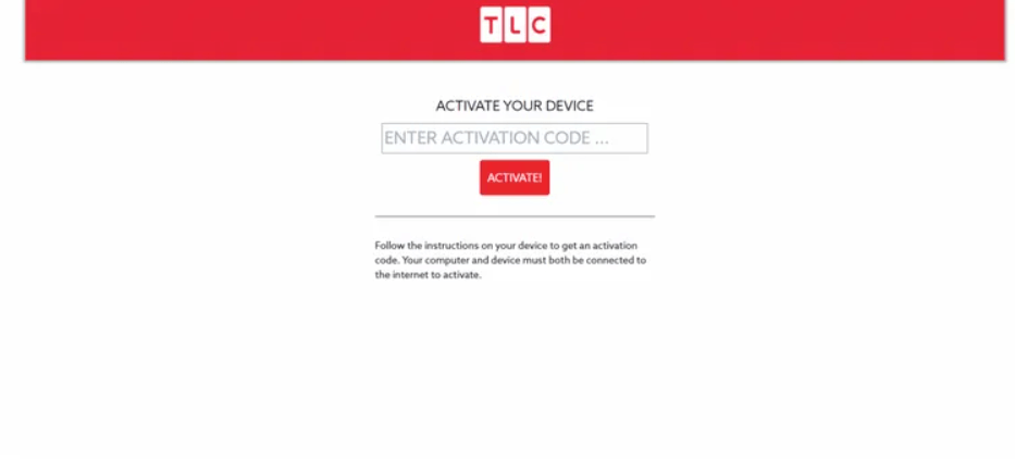 enter the activation code to activate the app