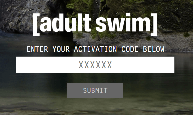 Activate Adult Swim on Apple TV 