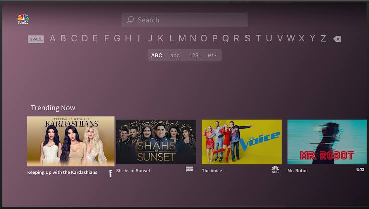Search BET on Apple TV