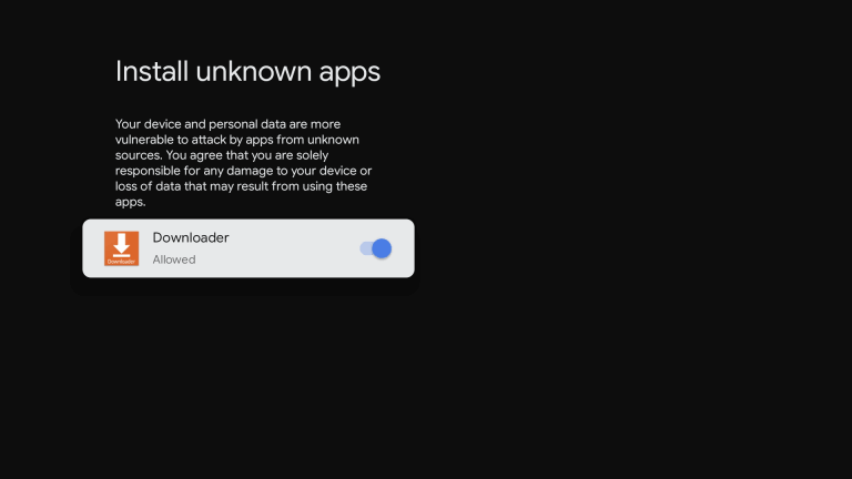 Enable Unknown Apps  