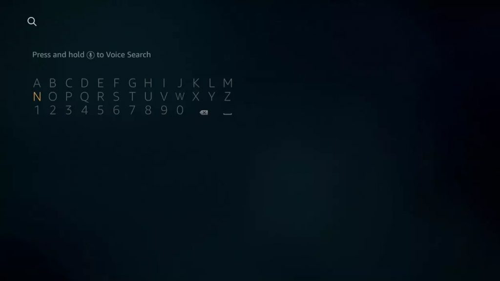 On-screen Keyboard - Discovery Life on Firestick