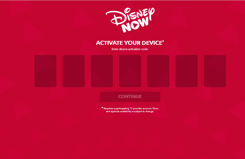 Activate Disney Now on Firestick 