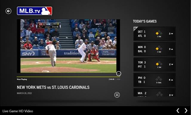 Watch MLB TV on Google TV