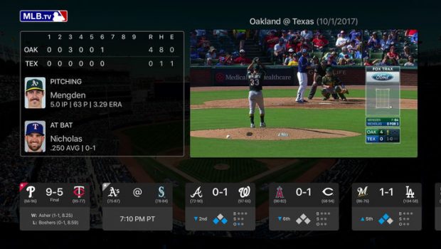MLB.TV On Apple TV 
