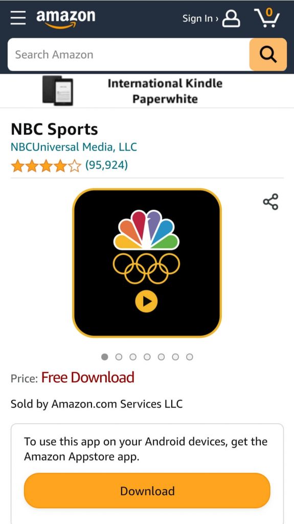 Download NBC Sports Network on Firestick