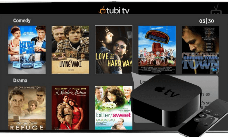 Tubi TV on Apple TV
