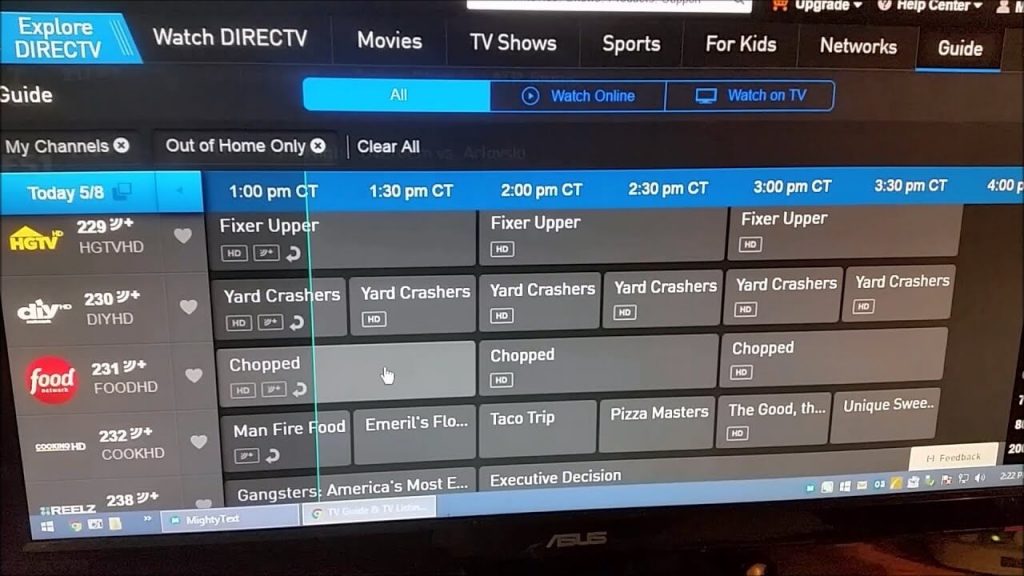 Chromecast AT&T TV from Computer 