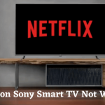 Netflix on Sony Smart TV Not Working