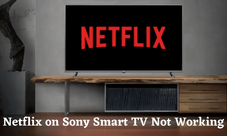Netflix on Sony Smart TV Not Working