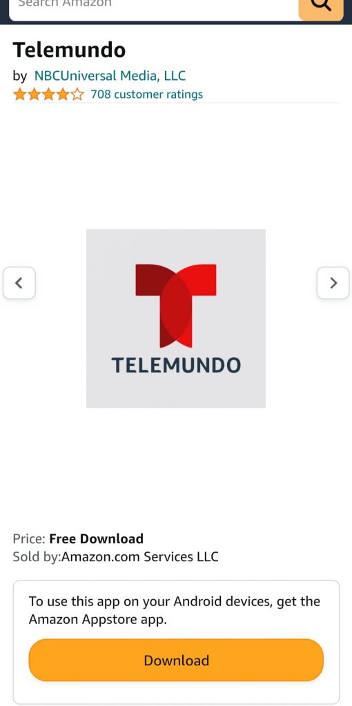 Download Telemundo on Firestick