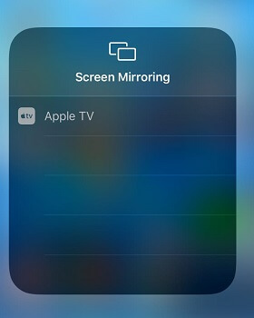 Screen Mirror iPhone to Apple TV 