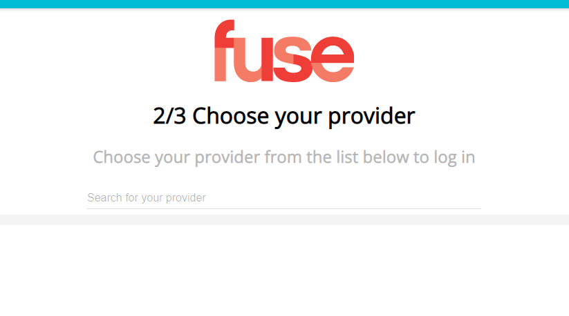 Choose service provider