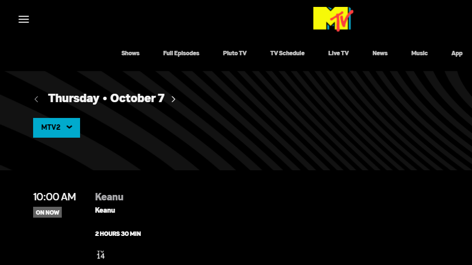 Stream MTV2 on Google TV
