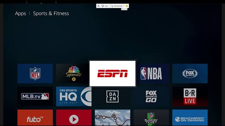 Activate ESPN app to watch SEC Network on Firestick 
