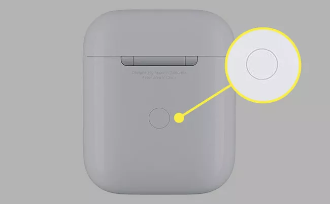 Press the Pairing button to connect your AirPods on Apple TV.
