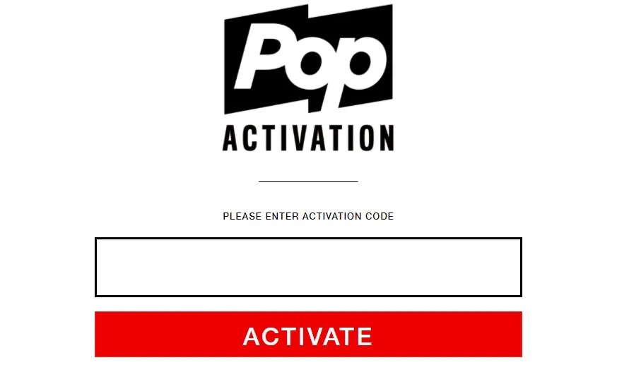 activate  Pop TV on Roku