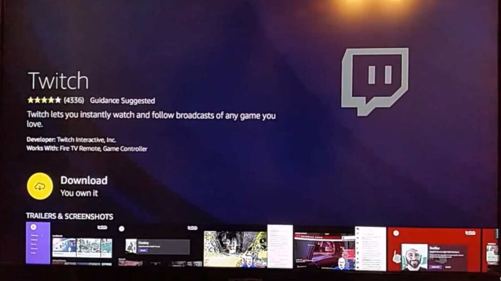 Download Twitch on LG Smart TV 