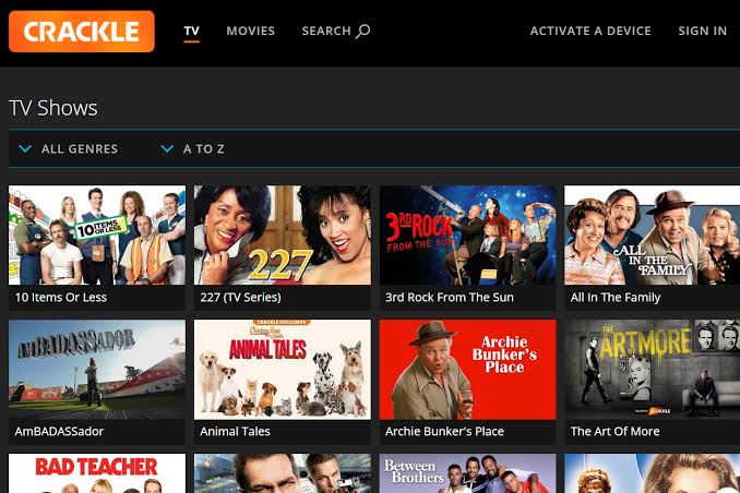 Watch Crackle on Android TV